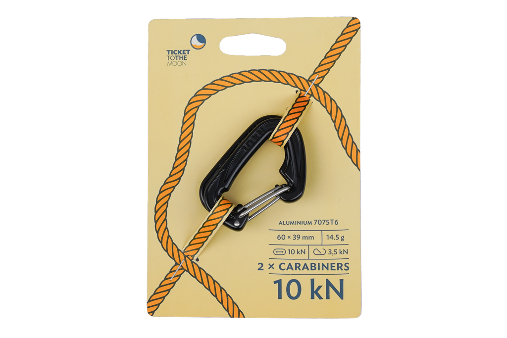 [TMBINER10] Carabiner 10 kN - Pair