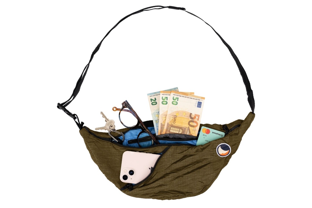 [TMSLBPR43] Sling Bag Premium (Olive Brown (43))